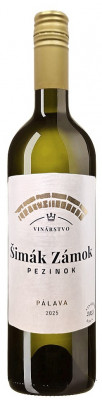Šimák Zámok Pezinok Pálava 0,75L, r2025, bl, plsu, sc