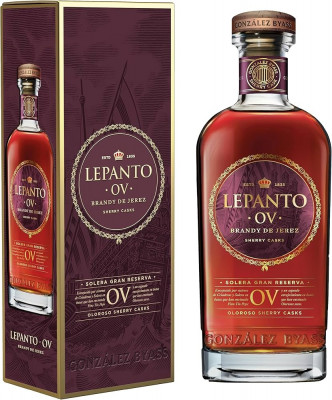 Lepanto Brandy Solera Gran Reserva O.V.36% 0,7L, brandy, DK