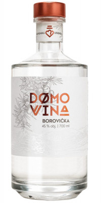 Domovina Borovička  45% 0,7L, destin