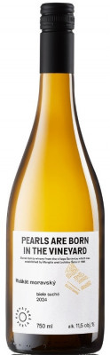 Karpatská Perla "Pearls" Muškát moravský 0,75L, r2024, vin, bl, su, sc