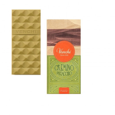 VENCHI Cremino Pistacchio Mliečno-biela čokoláda s pistáciovou pastou110g,cok