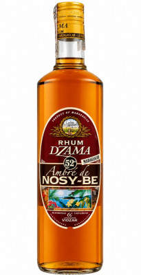 Dzama Rhum Ambré de NosyBe Klasic 52% 0,7L, rum
