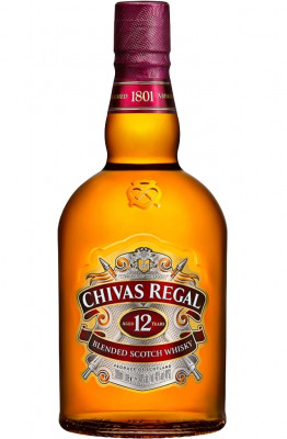 Chivas regal Whisky 12YO 40% 1L, whisky