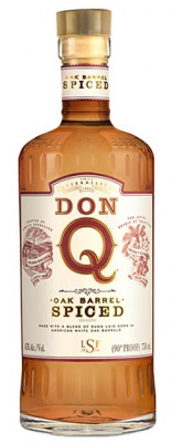 DON Q Oak  Barrel Aged Spiced  45% 0,7L, rum