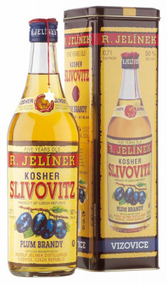 R.Jelínek Kosher Slivovica Zlatá 5 ročná 50%, DB 0,7L, destin, DB