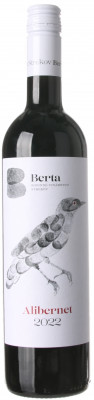 Berta Alibernet 0,75L, r2022, cr, su, sc