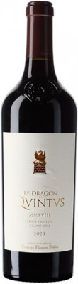 Le Dragon de Quintus Saint-Émilion Bordeaux 0,75L, AOC, Grand Cru, r2023, cr, su