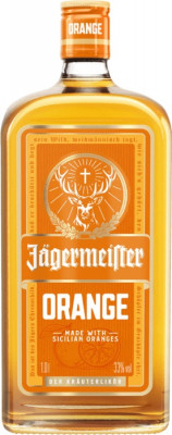 Jägermeister Orange bylinný likér 35% 1L, liker