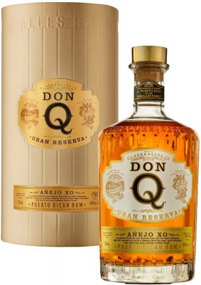 DON Q Gran Reserva Aňejo XO 40% 0,7L, rum, DT