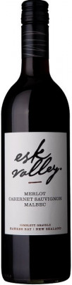 Esk Valley Merlot, Cabernet Sauvignon, Malbec 0,75L, r2019, cr, su, sc