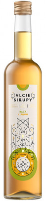 mMMm - Vlčie sirupy Baza- Citrón 1L, sirup