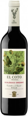 El Coto Crianza Ecológico, BIO 0,75L, DOCa, r2021, cr, su
