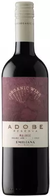 Emiliana Adobe Malbec BIO 0,75L, r2023, cr, su, sc