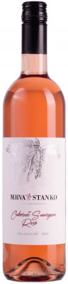 Mrva & Stanko Cabernet Sauvignon rosé 0,75L, r2024, vin, ruz, plsu, sc