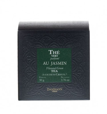 Dammann Fréres Sachets Box Jasmin, aromatizovaný, 25 x 2 g,  3794,zelcaj, krsac