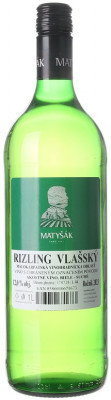Matyšák Rizling vlašský 1L, r2024, ak, bl, su, sc