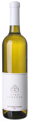 Víno Tureček Veltlínske zelené 0,75L, r2024, bl, su, sc