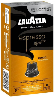 Lavazza NCC ALU Espresso Lungo 100% A 10x5,6g,ml, kaps