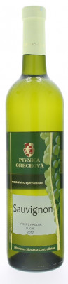 Pivnica Orechová Sauvignon 0,75L, r2017, vzh, bl, su