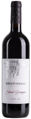Mrva & Stanko Cabernet Sauvignon 0,75L, r2022, cr, su