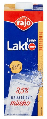 Rajo Mlieko UHT Laktofree 3,5%  1,0L 1L