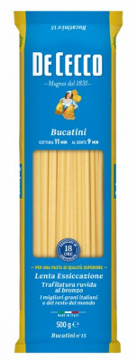 DE CECCO semolinové cestoviny Bucatini 500 g