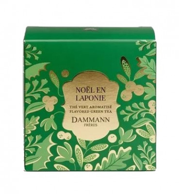 Dammann Fréres Sachets Box Noel en Laponie, aromatizovaný, 25 x 2 g,,zelcaj, krsac