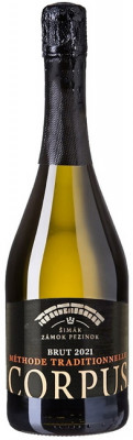Šimák Zámok Pezinok Sekt CORPUS 0,75L, r2021, skt trm, bl, brut