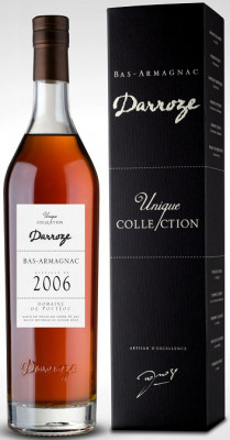Darroze Bas-Armagnac Unique Collection 2006 Domaine de Poutëou 49,5% 0,7L, AOC, arm, DB