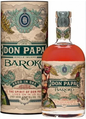 Don Papa Baroko rum 40% 0,7L, rum, DB