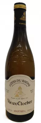 Arnoux & Fils Vieux Clocher, Côtes du Rhône Blanc 0,75L, AOP, r2024, bl, su
