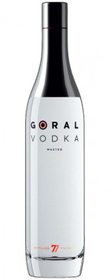 Goral Master vodka 40% 0,7L, vodka