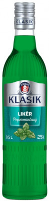 Klasik Likér Pepermint 25% 0,5L, liker
