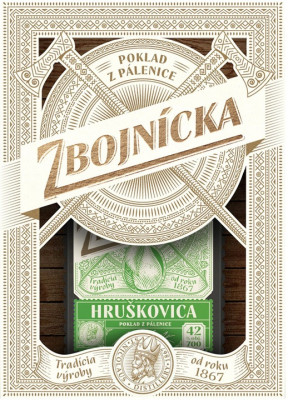 Zbojnícka Hruškovica 42% + Box 0,7L, DB