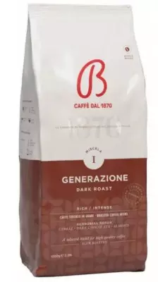 Barbera Káva zrnková I Generazione Dark Roast 1000g,zrnzm, ochr
