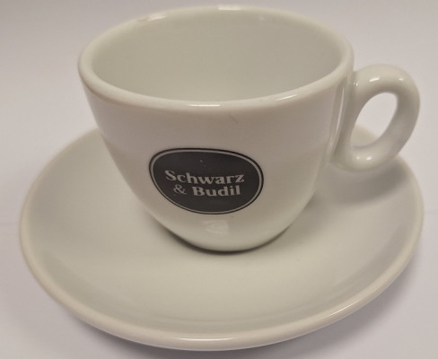 Schwarz&Budil Espresso šálka 60 ml s tanierikom