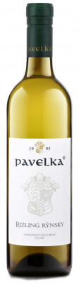 Pavelka Rizling rýnsky 0,75L, r2024, bl, su, sc