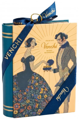 VENCHI Pralinky "Vintage KNIŽKA" 119g,tmacok