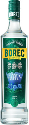 Borec Borovička s horcom 38% 0,7L, destin