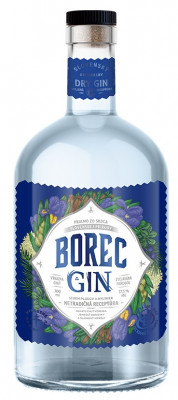 Borec Dry Gin 37,5% 0,7L