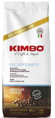 Kimbo Retail Espresso Decaff. 500g,zrn, ochr