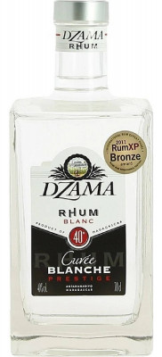 Dzama Rhum Cuvée Blanche Prestige 40% 0,7L, rum