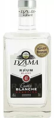 Dzama Rhum Cuvée Blanche Prestige 40% 0,7L, rum