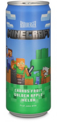 Radlberger Minecraft, nealko, sýtený nápoj 0,33L, plechovka
