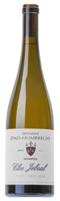 Zind Humbrecht Pinot Gris Clos Jebsal Monopole, BIO 0,75L, AOC, r2024, bl, su