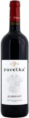 Pavelka Alibernet 0,75L, r2023, vzh, cr, su
