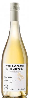 Karpatská Perla "Pearls" Rizling rýnsky Frizzante 0,75L, r2025, friper, bl, plsu, sc