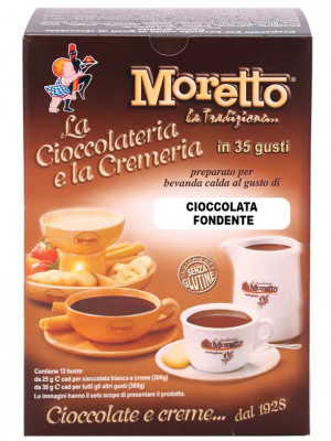 MORETTO Hot Chocolate Prášková zmes na prípravu horúceho nápoja-čokoláda, balenie 12x30g