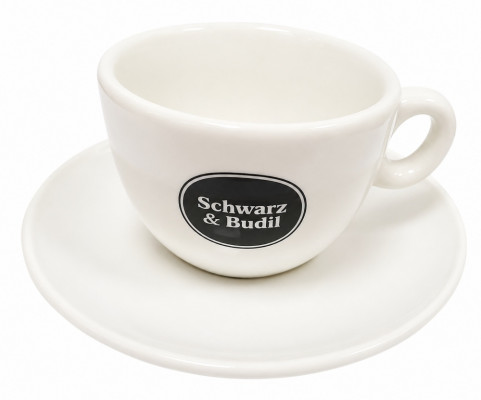 Schwarz&Budil Lungo šálka s tanierikom