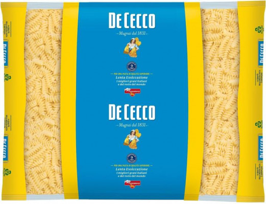 DE CECCO semolinové cestoviny Fusilli 3kg